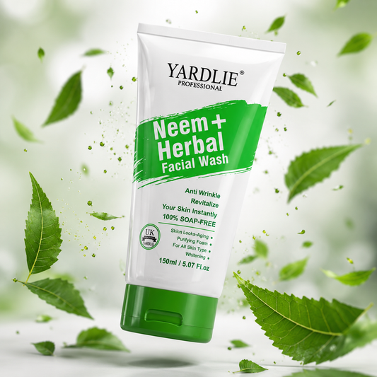 Yardlie Professional Neem + Herbal Facial Wash – 150ml | Purifying & Refreshing Face Cleanser