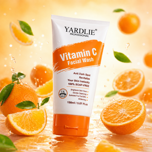 Yardlie Professional Vitamin C Anti Dark Spot Face Wash – 120ml | Brightening & Deep Cleansing Face Wash