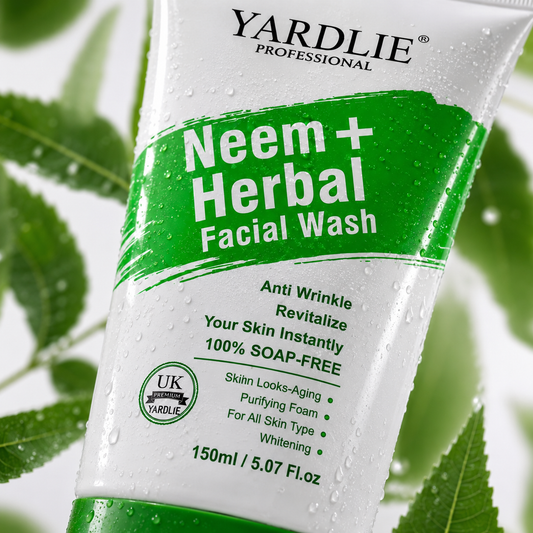 Yardlie Professional Neem + Herbal Facial Wash – 150ml | Purifying & Refreshing Face Cleanser