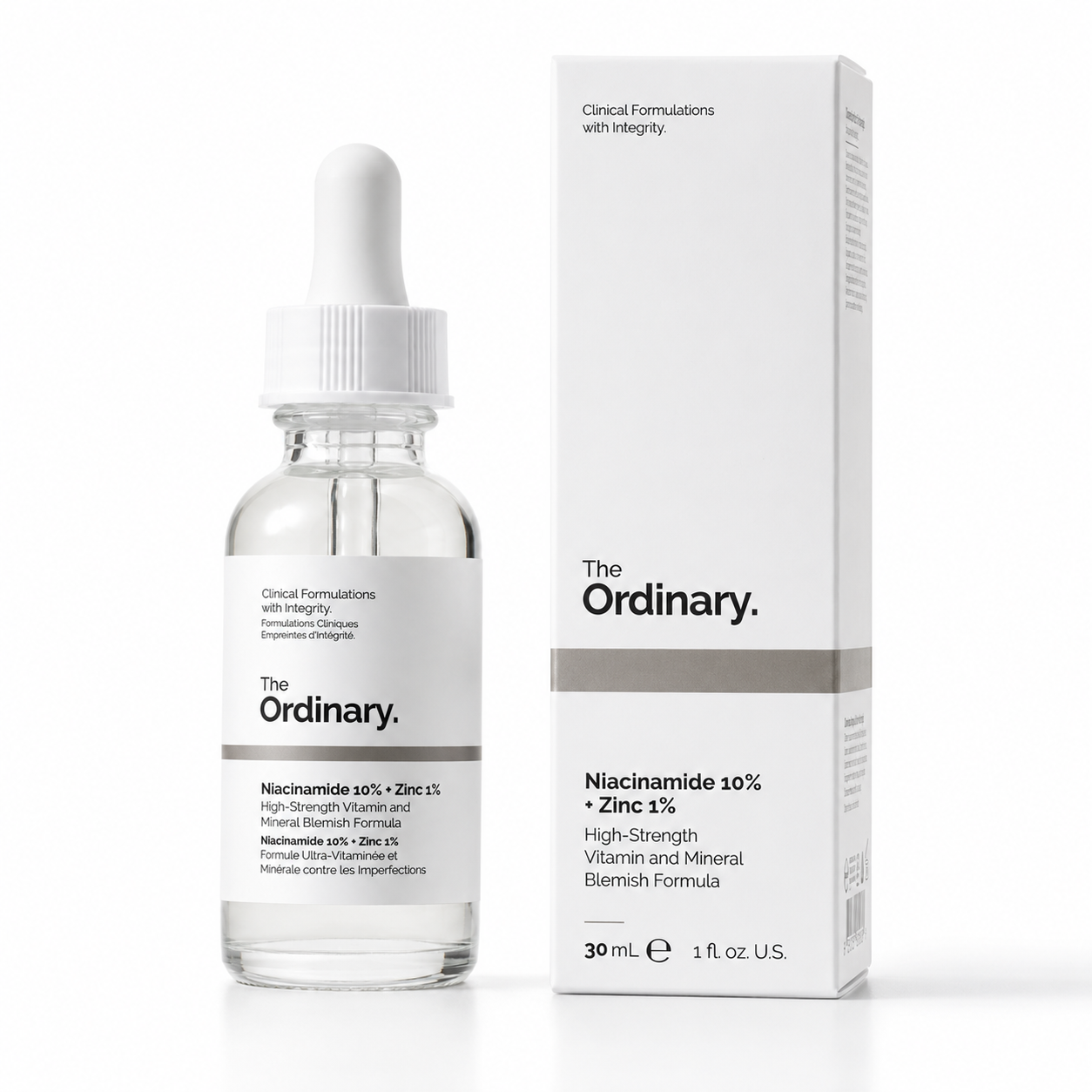 The Ordinary Niacinamide 10% + Zinc 1% Face Serum – 30ml | Blemish & Oil Control