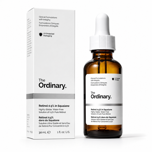 The Ordinary Retinol 0.5% in Squalane Face Serum – 30ml | Anti-Aging & Fine Lines